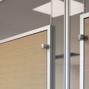 silver-glass-wall-partition-door-detail